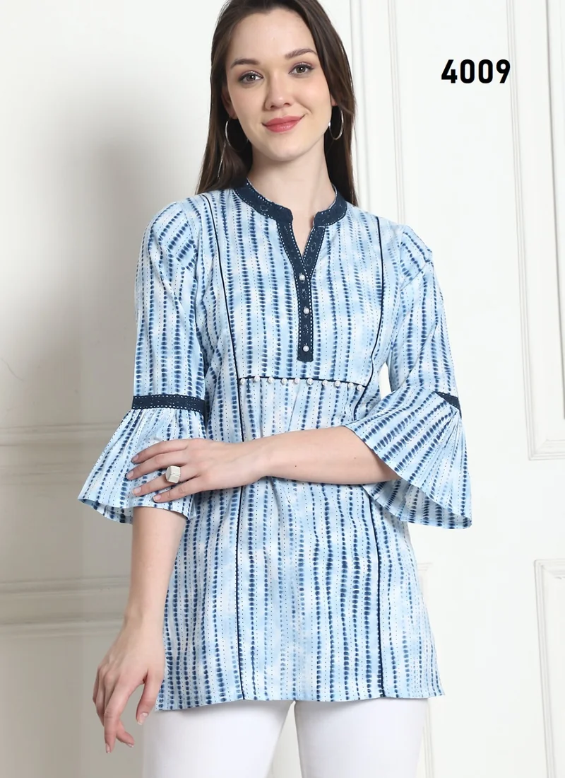 Cotton Printed Kurti HL0039 – Front view Front view Cotton Printed Kurti HL0039 for women