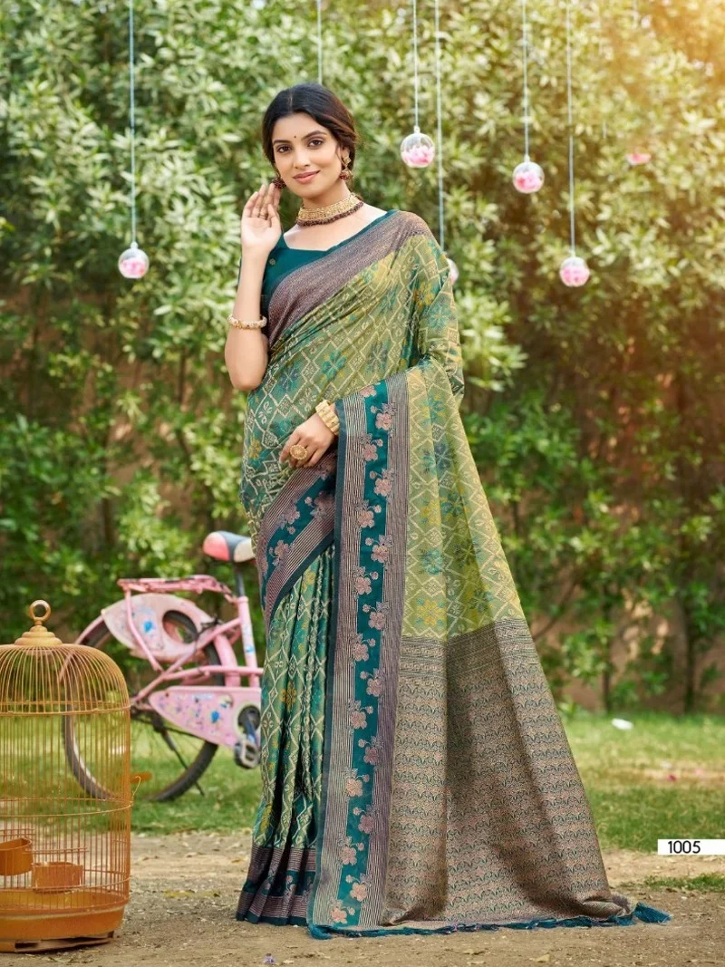 Sea Green Designer Party Wear Wear for Women - HLS00069