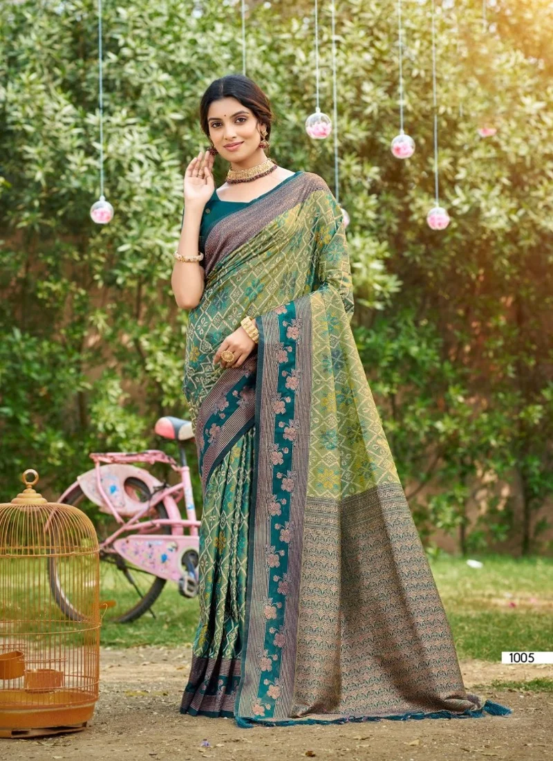Sea Green Designer Party Wear Wear for Women - HLS00069